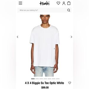 KSUBI 4X4 Biggie Short Sleeve Tee Size Medium Does Have Minor Damage